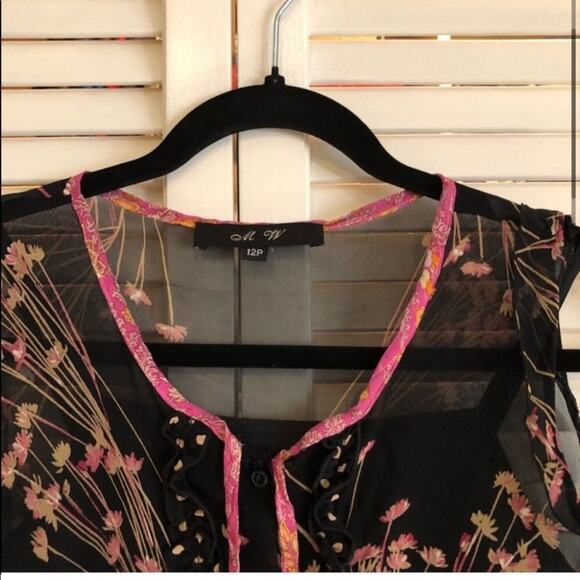 Gorgeous Skirt and Top Floral Vintage Set - Picture 3 of 12